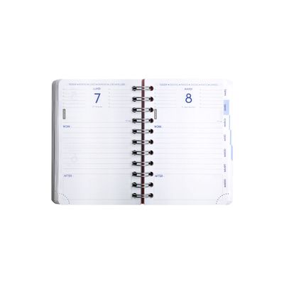 3660942075893-Agenda Work&After Aquarel - 1 jour par page - 10 x 15 cm - disponible dans différentes couleurs - Exac--4