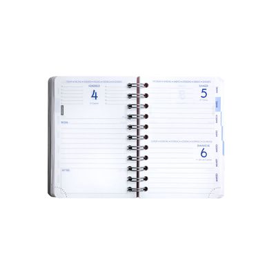 3660942075893-Agenda Work&After Aquarel - 1 jour par page - 10 x 15 cm - disponible dans différentes couleurs - Exac--5