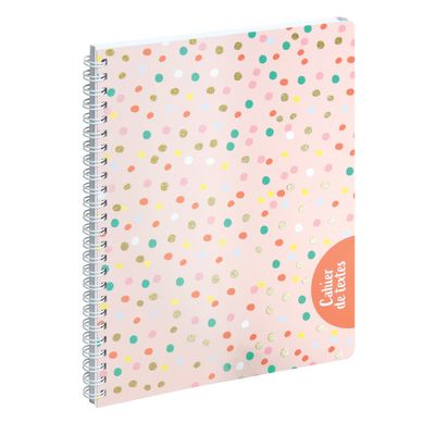 3660942075916-Cahier de textes spiralé Elsa - 17 x 22 cm - Exacompta--0