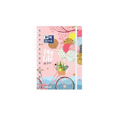 3147280232312-Agenda à spirale Oxford Poetic - 1 jour par page - 12 x 18 cm - différents modèles disponibles - Ham--3