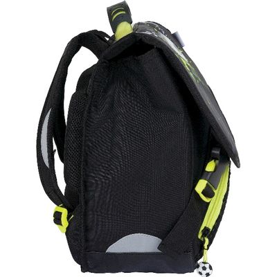 3664447122397-Cartable Football 38 cm - 2 compartiments - noir - Oberthur--4