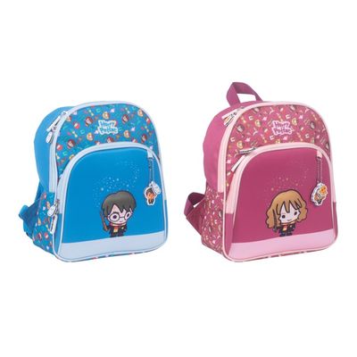 3661507520599-Sac à dos maternelle Harry Potter Chibi - 1 compartiment - Au choix : Harry ou Hermione - Kid'Abord--0