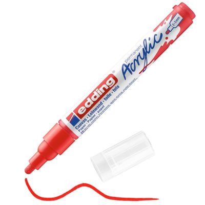 4057305026804-Edding 5100 - Marqueur acrylique - rouge--3