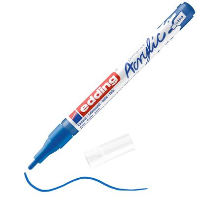 4057305027702-Edding 5300 - Marqueur acrylique - bleu gentiane--3