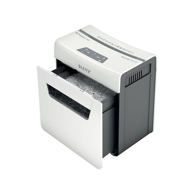 4002432127184-Leitz IQ Protect 3M - destructeur de documents coupe croisée - 3 feuilles - Corbeille 10 litres--0