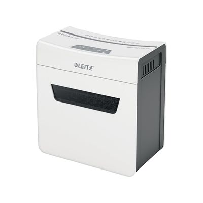 4002432127184-Leitz IQ Protect 3M - destructeur de documents coupe croisée - 3 feuilles - Corbeille 10 litres--1