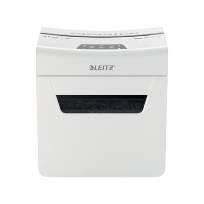 4002432127184-Leitz IQ Protect 3M - destructeur de documents coupe croisée - 3 feuilles - Corbeille 10 litres--2