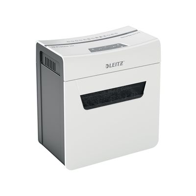 4002432127184-Leitz IQ Protect 3M - destructeur de documents coupe croisée - 3 feuilles - Corbeille 10 litres--4