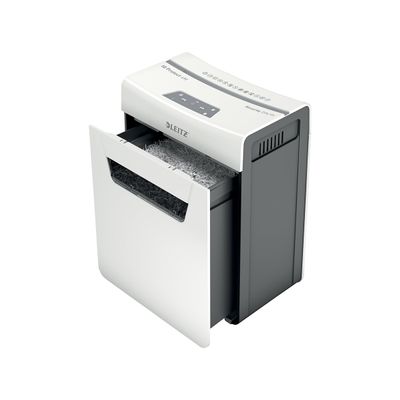 4002432127191-Leitz IQ Protect 4M - destructeur de documents coupe croisée - 4 feuilles - Corbeille 14 litres--1