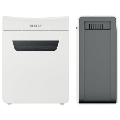 4002432127191-Leitz IQ Protect 4M - destructeur de documents coupe croisée - 4 feuilles - Corbeille 14 litres--4