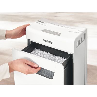 4002432127191-Leitz IQ Protect 4M - destructeur de documents coupe croisée - 4 feuilles - Corbeille 14 litres--7