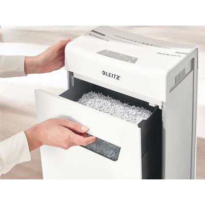 4002432127207-Leitz IQ Protect 6M - destructeur de documents coupe croisée - 6 feuilles - Corbeille 18 litres--7
