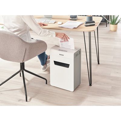 4002432127207-Leitz IQ Protect 6M - destructeur de documents coupe croisée - 6 feuilles - Corbeille 18 litres--8