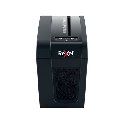 5028252615297-Rexel Secure X6-SL - destructeur de documents coupe croisée - 6 feuilles - Corbeille 10 litres--1