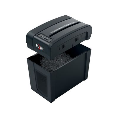 5028252615297-Rexel Secure X6-SL - destructeur de documents coupe croisée - 6 feuilles - Corbeille 10 litres--5
