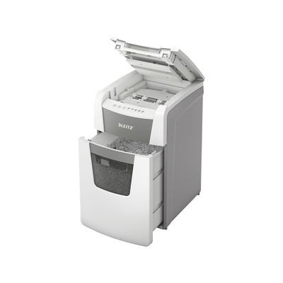 4002432124107-Leitz IQ AutoFeed Office 150 P4 - destructeur de documents coupe croisée - 150 feuilles - Corbeille 44--6