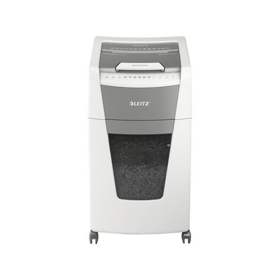 4002432124121-Leitz IQ AutoFeed Office 300 P4 - destructeur de documents coupe croisée - 300 feuilles - Corbeille 60--1