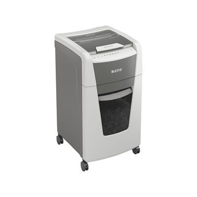 4002432124121-Leitz IQ AutoFeed Office 300 P4 - destructeur de documents coupe croisée - 300 feuilles - Corbeille 60--2