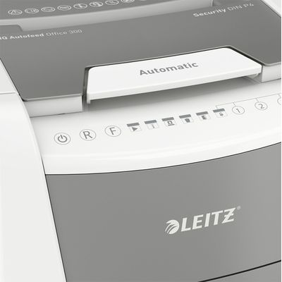 4002432124121-Leitz IQ AutoFeed Office 300 P4 - destructeur de documents coupe croisée - 300 feuilles - Corbeille 60--3