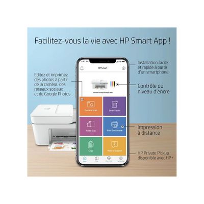 195161618222-HP DeskJet Plus 4122E All-in-One - imprimante multifonction jet d'encre couleur A4 - Wifi, éligible Ins--5