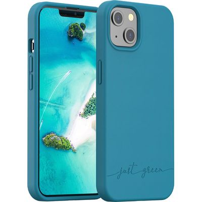 3571211463931-Just Green - Coque de protection pour Iphone 13 - bleu--0