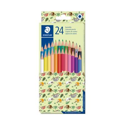 4007817079904-STAEDTLER Pattern - 24 Crayons de couleur - couleurs assorties--1