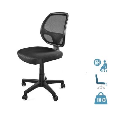 0404051195287-Fauteuil de bureau OLIVIA - sans accoudoirs - noir--0