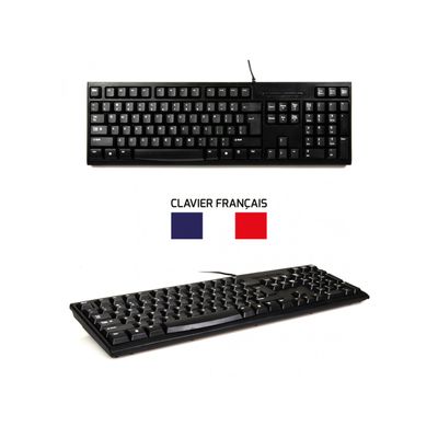 3567049009007-PORT Connect - ensemble clavier et souris filaire - Azerty--1