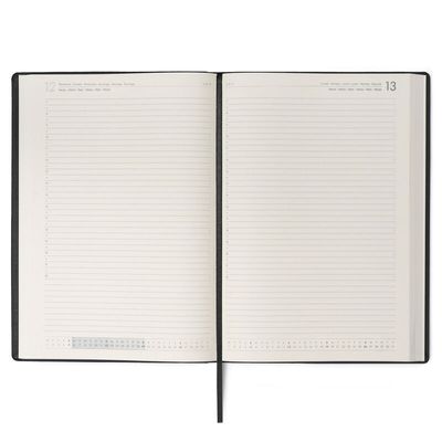 8054117626075-Agenda Colours Collection - 1 jour par page - A4 - noir - Legami--1