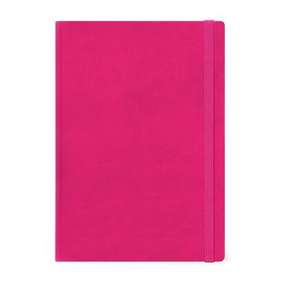 8054117626129-Agenda Colours Collection - 1 jour par page - A4 - rose fuchsia - Legami--0