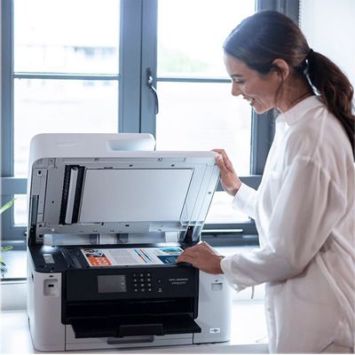 4977766817790-Brother MFC-J5340DW - imprimante multifonction jet d'encre couleur A3 - Recto-verso - Wi-fi--4