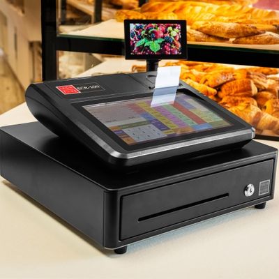 3770021853004-TechFive ECR-100 - La caisse enregistreuse avec tiroir pour votre commerce--0