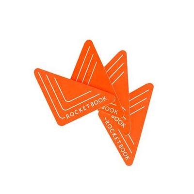 0850015045264-Rocketbook Beacons - 4 Balises autocollantes et réutilisables – orange--0