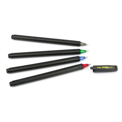 0884851017505-Pentel EnerGel - Roller recyclé capuchon - 0,7 mm - noir--2