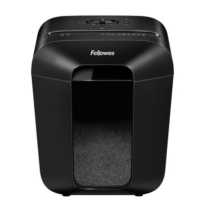 0043859771097-Fellowes Powershred LX41 - Destructeur de documents mini-cut - 8 feuilles - Corbeille 17 litres--1