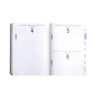 3660942079693-Agenda Funny Pets - 1 jour par page - 12 x 18 cm - chat bonnet - Exacompta--2
