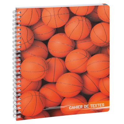 3660942074186-Cahier de textes spiralé Sports - 17 x 22 cm - basket - Exacompta--0
