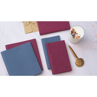 3660942076050-Agenda Lady Kaa - 1 semaine sur 2 pages - 9 x 16 cm - disponible dans différentes couleurs - Exacompta--2