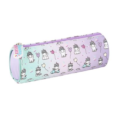 3135258233522-Trousse ronde Funny Unicorn - 1 compartiment - Viquel--0