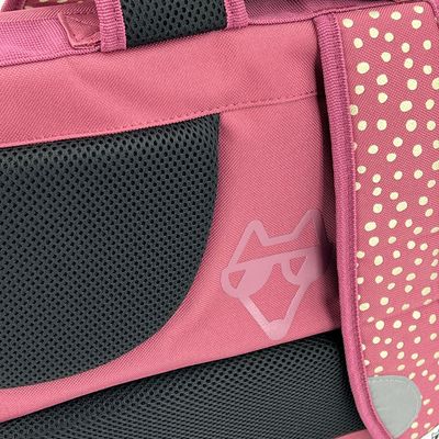 3663842007605-Cartable réversible Butterfly 38 cm - 2 compartiments - papillon - Pol Fox--2