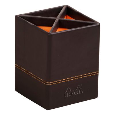 3037921188163-RHODIA Rhodiarama - Pot à crayons - noir - en polyuréthane--0