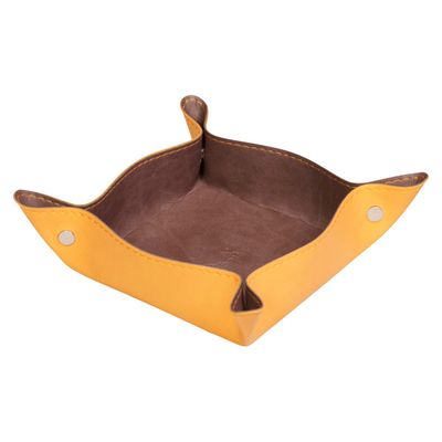3037923188536-RHODIA Rhodiarama - Vide-poche - chocolat - en polyuréthane--1