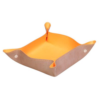 3037923188543-RHODIA Rhodiarama - Vide-poche - taupe - en polyuréthane--0