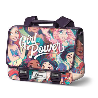 8445118049978-Princesses Disney Girl power - Cartable 38 cm - 1 compartiment - Karactermania--0