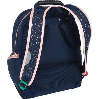 3664447148519-Sac à dos Kickers Girl - 2 compartiments - marine - Oberthur--1