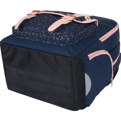 3664447148519-Sac à dos Kickers Girl - 2 compartiments - marine - Oberthur--2