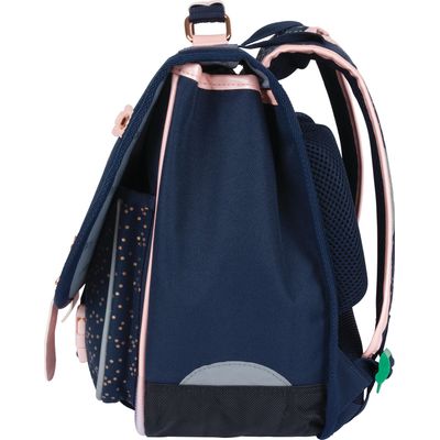 3664447148526-Cartable Kickers Girl - 38 cm - 2 compartiments - marine - Oberthur--3