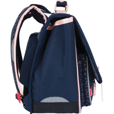 3664447148526-Cartable Kickers Girl - 38 cm - 2 compartiments - marine - Oberthur--4