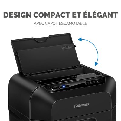 0043859782505-Fellowes AutoMax 80M - Destructeur de documents - Particules - 80 feuilles - Corbeilles 17 litres - Hyb--4