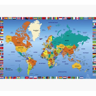 3130634601650-Exacompta - Sous-main Monde - 57,5 x 37,5 cm--0